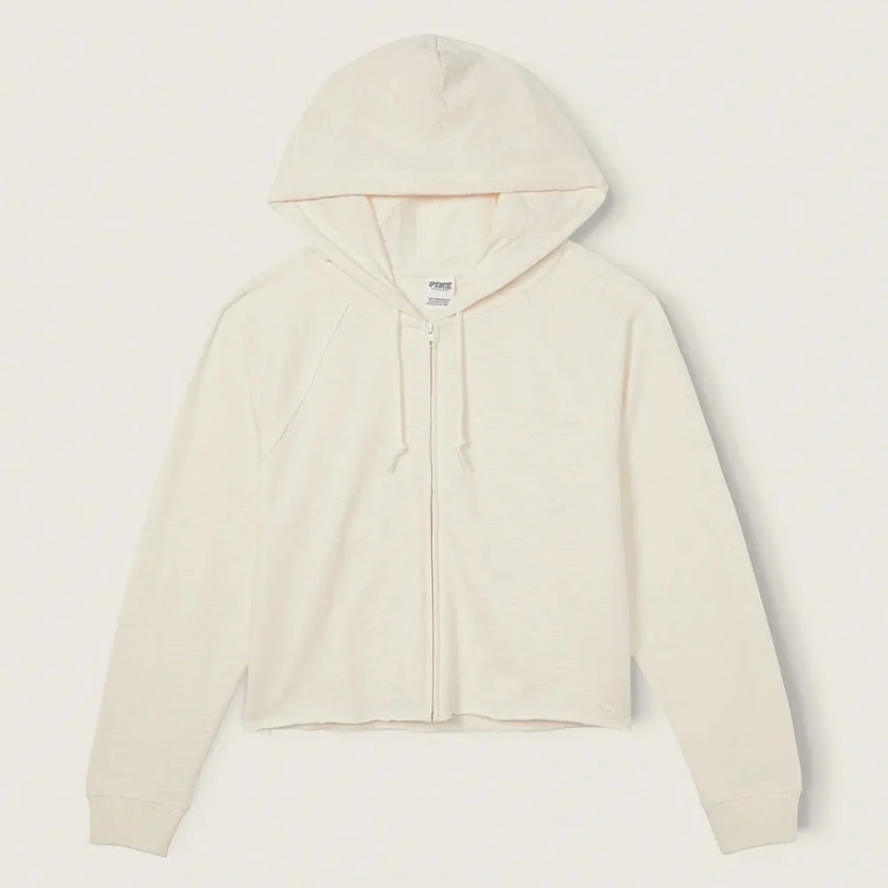 PINK Summer Lounge Cotton Zip-Up Hoodie - Picture 2 of 5